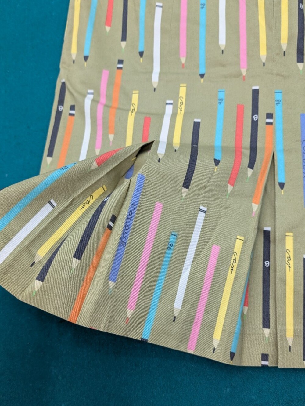 Anthropologie Elevenses Pencil Skirt Aria Montgomery Pretty Little Liars 4 - Picture 8 of 9